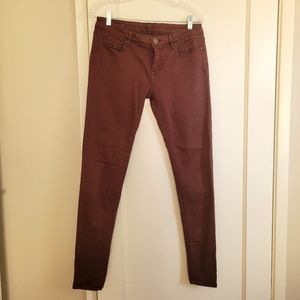 Buckle Skinny Jeans 27x32